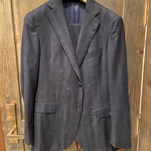Pal Zileri blue label suit size 54it or 44r us pants 36 waist